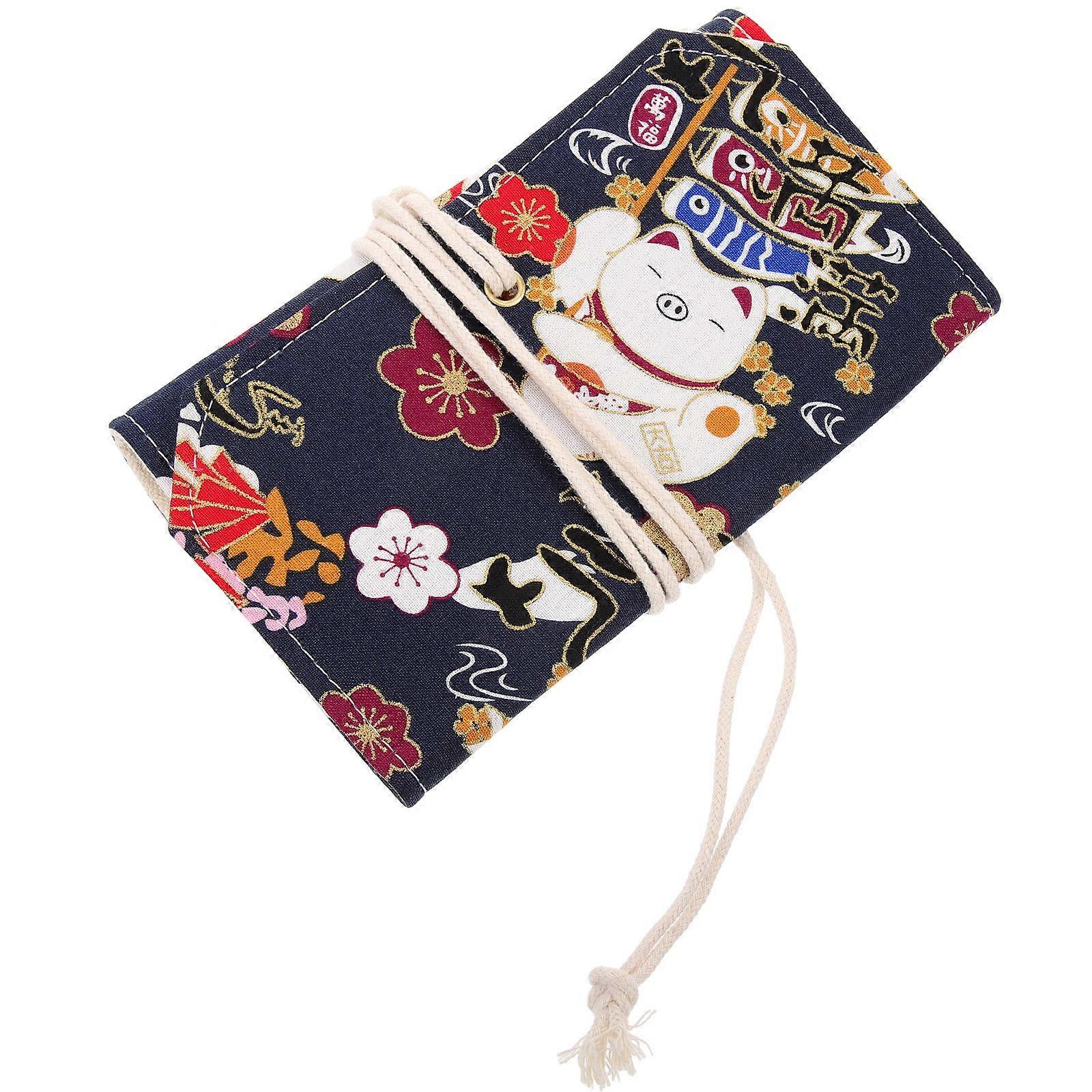 Blue Cloth Budget Notebook Shell for Writing Durable Binder Cover