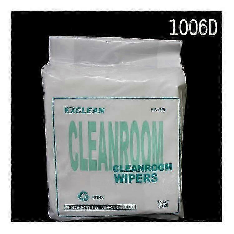 150-Pack Polyester Cleanroom Wipers - Anti-static, Specifically for 1006D Models