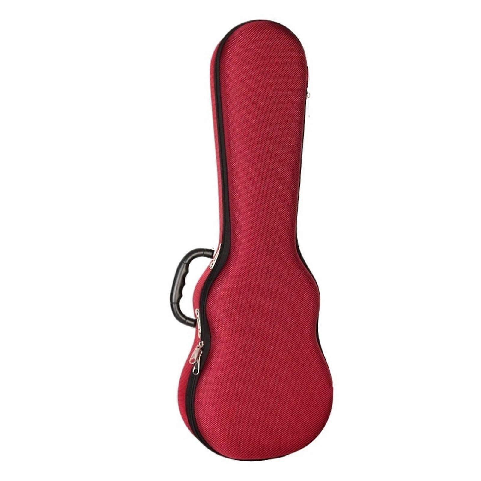 Ukulele Hard Case with Durable Shell, Lightweight Soprano Fit and Soft Protective Lining for Travel
