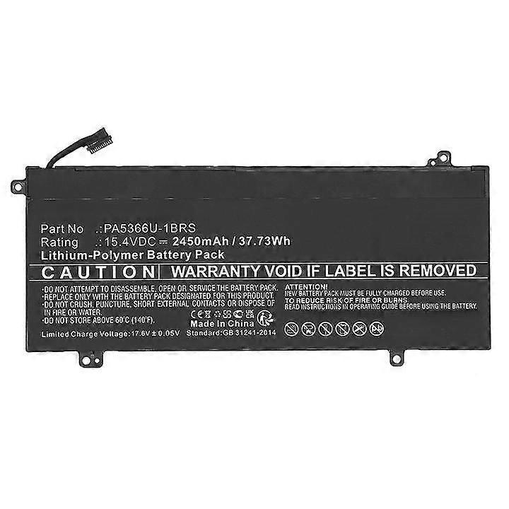 Notebook 37,73 Wh 15,4 V 2450 mAh