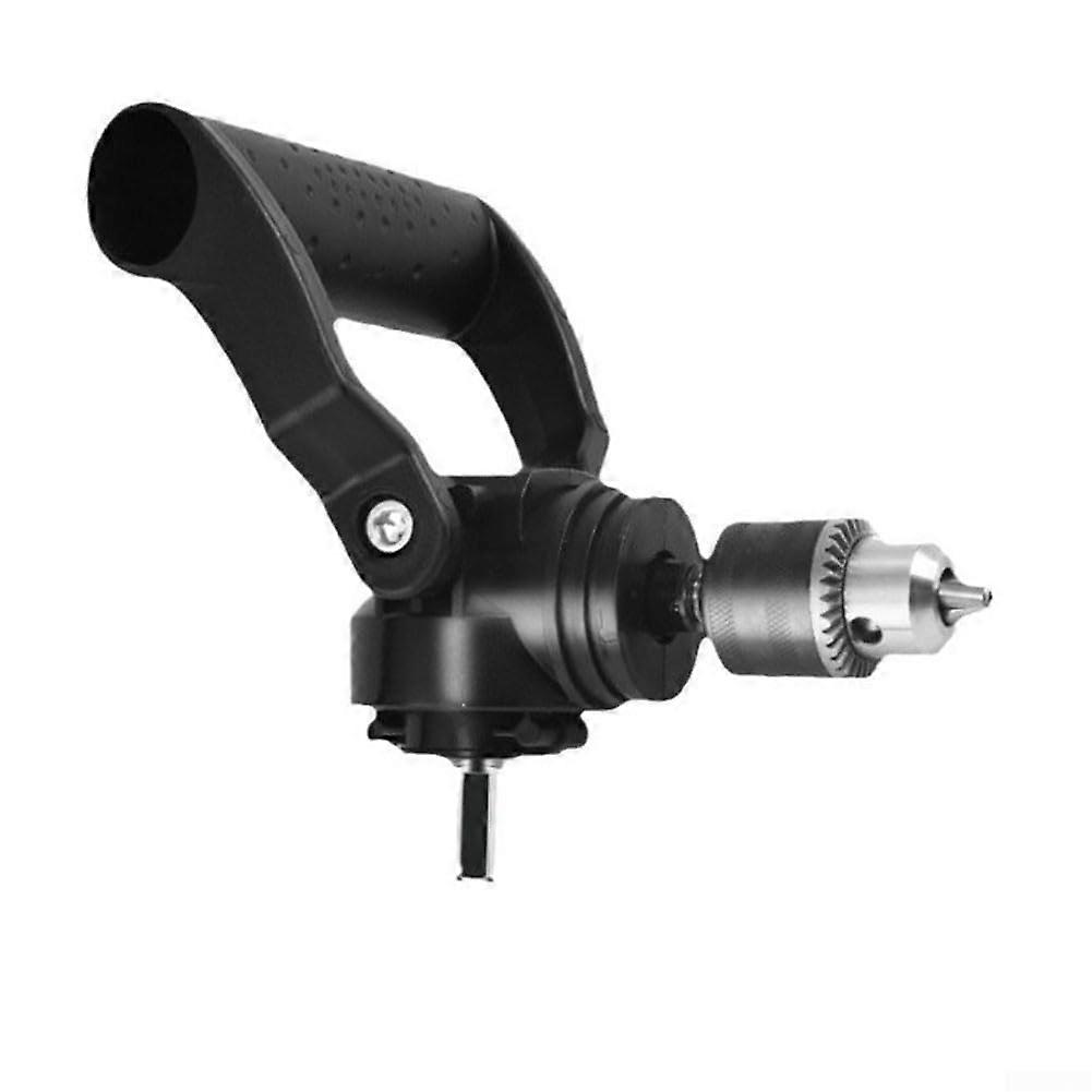 Right Angle Drill Adapter with Handle for Tight Spaces and Corners Fits Most Standard Drills