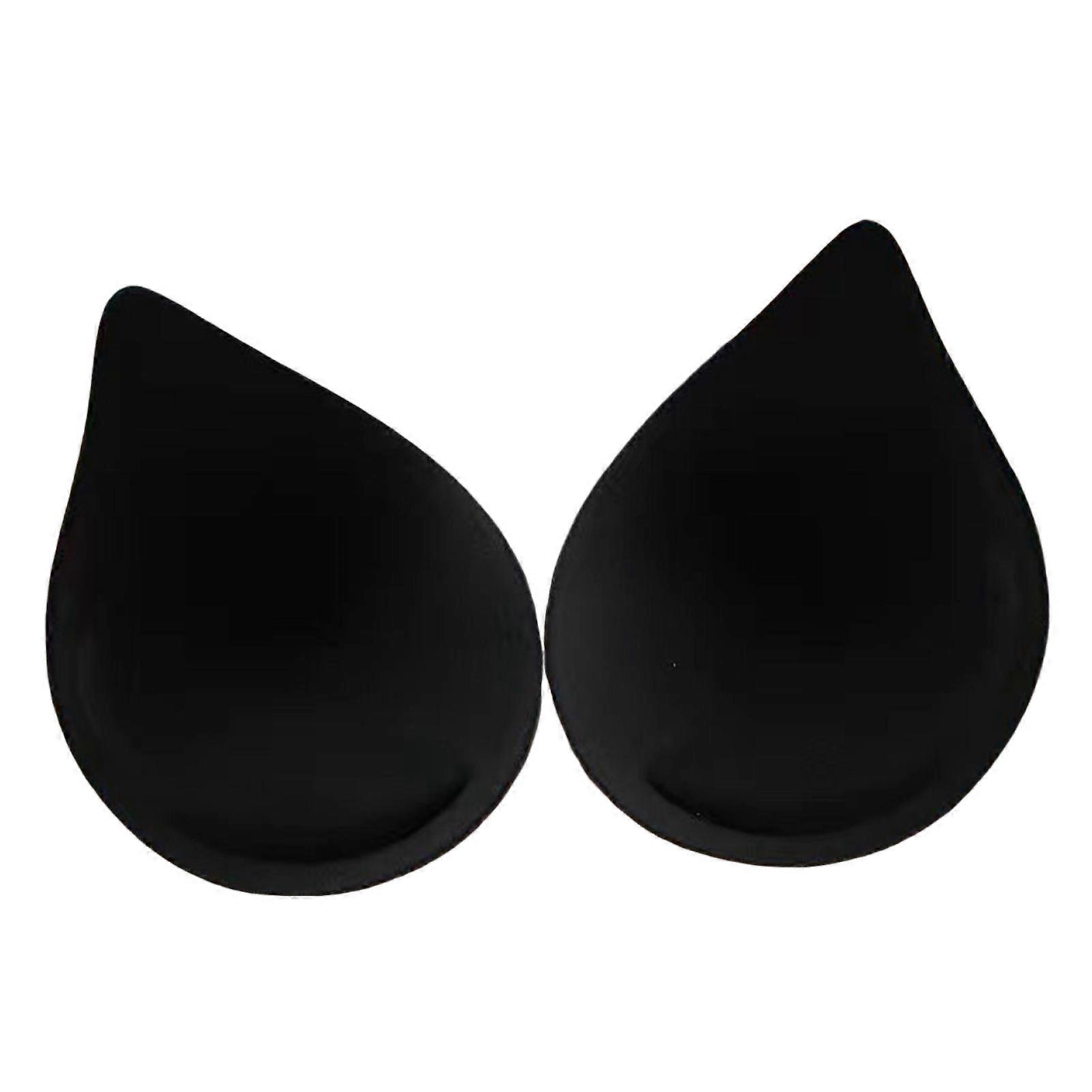 Tear Drop Shape Breast Pad Invisible Bra Pad Insert Removeable Sports Bra Cups Inserts Chest Push Up