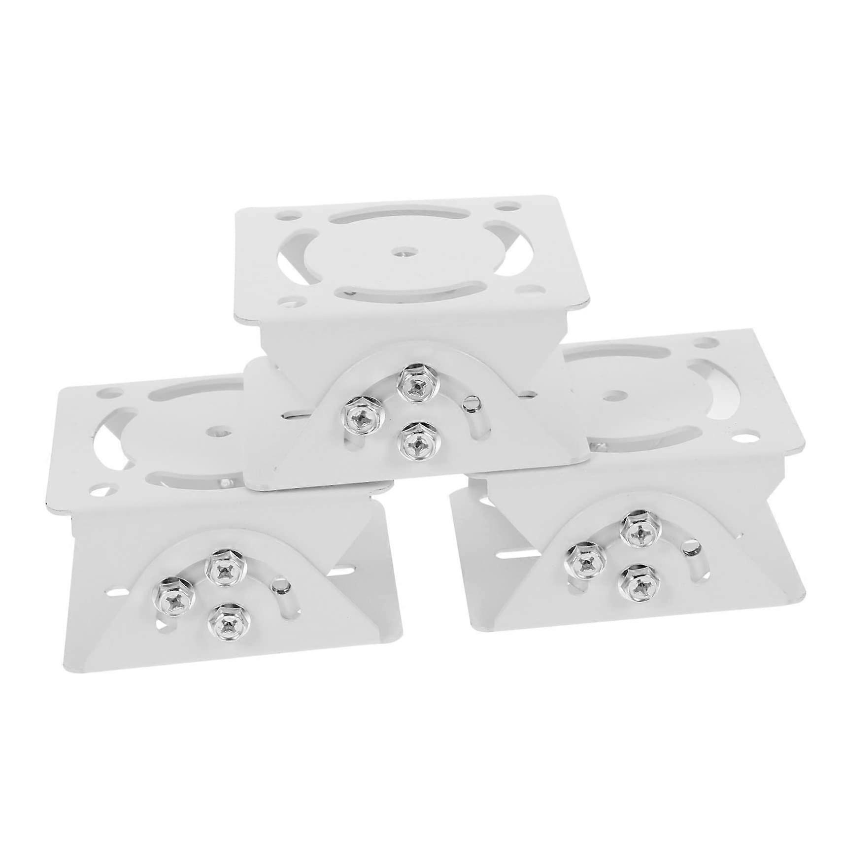 3pcs Durable Security Camera Wall Mount Bracket Set, Adjustable Indoor Outdoor Stand