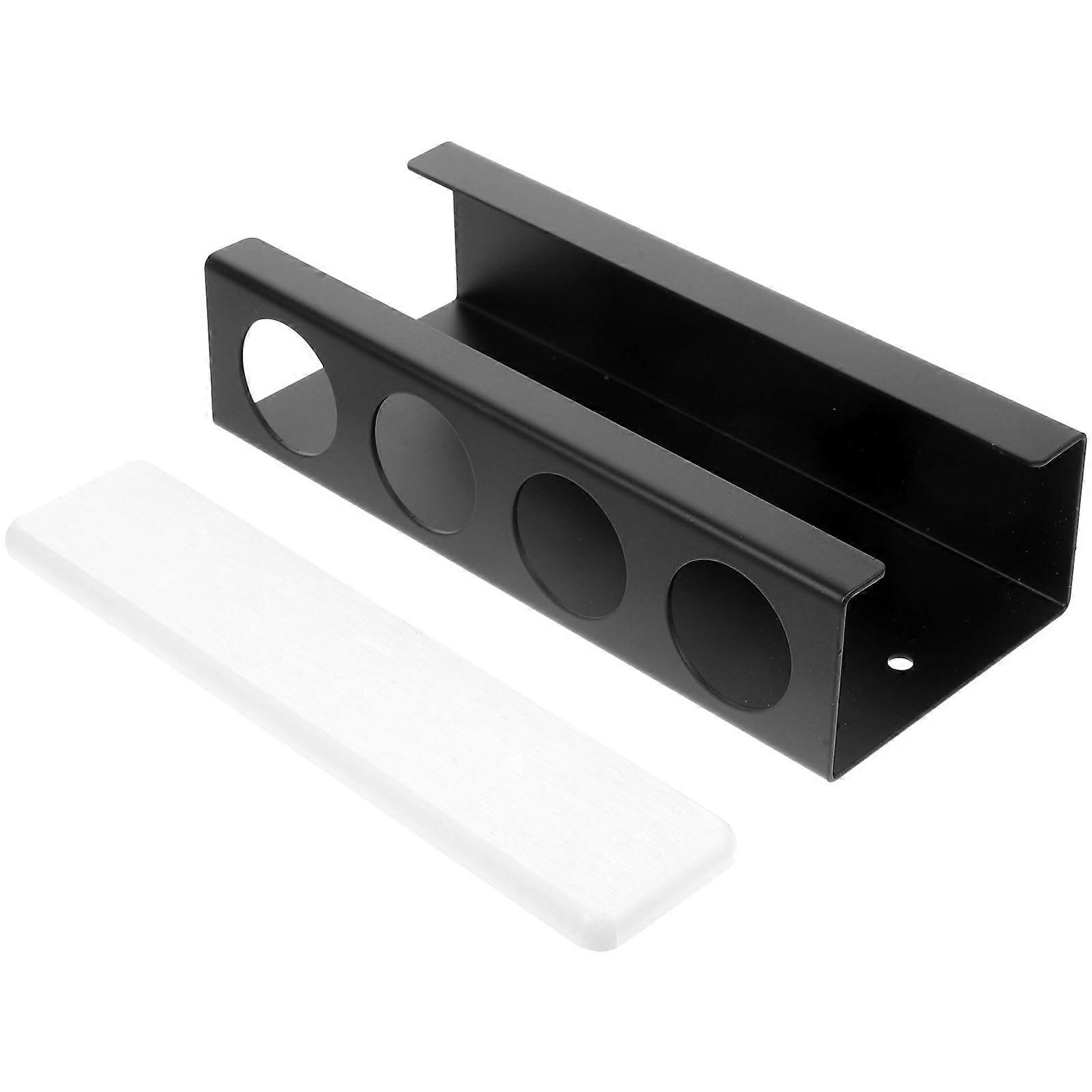 Wall Mounted Stainless Steel Toothbrush Holder for Storage 2Pcs