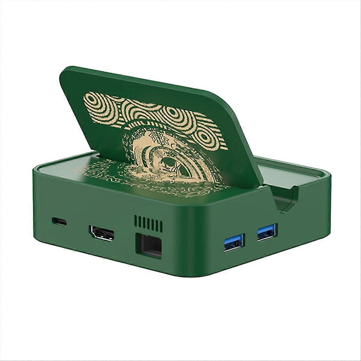 6 In 1 Docking Station for Switch with 4K/30Hz USB3.0