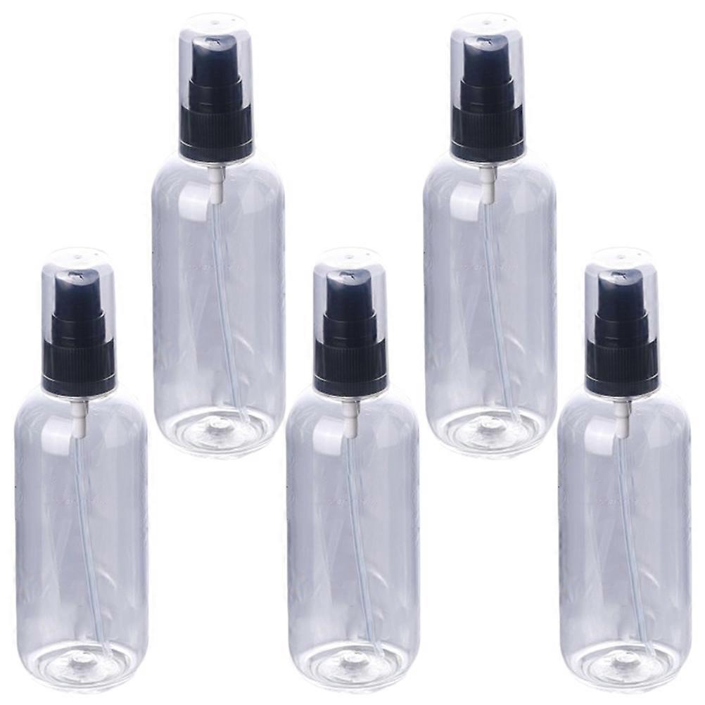 Empty Spray Bottle Leakproof Plastic Container for Perfume Storage 5Pcs