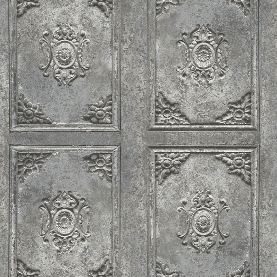 Muriva distressed vintage wallpaper panels