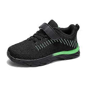 Turnschuhe für Kleinkinder, Tennisschuhe, Barfußschuhe, lässige Kinder-Sneaker für Jungen, grün