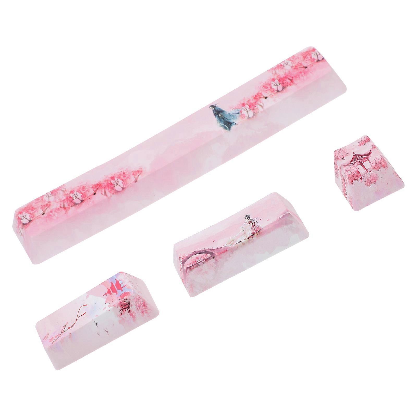 Key Caps Plastic Replacement Key Caps for Keyboard Supply 2Sets