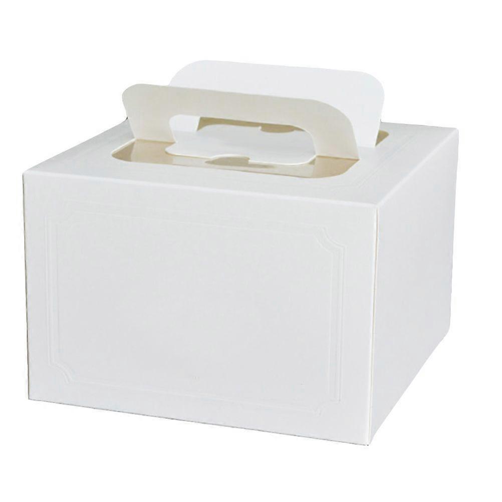 10pcs Sturdy Cake Boxes Simple Pastry Boxes Elegant Dessert Boxes for Pie