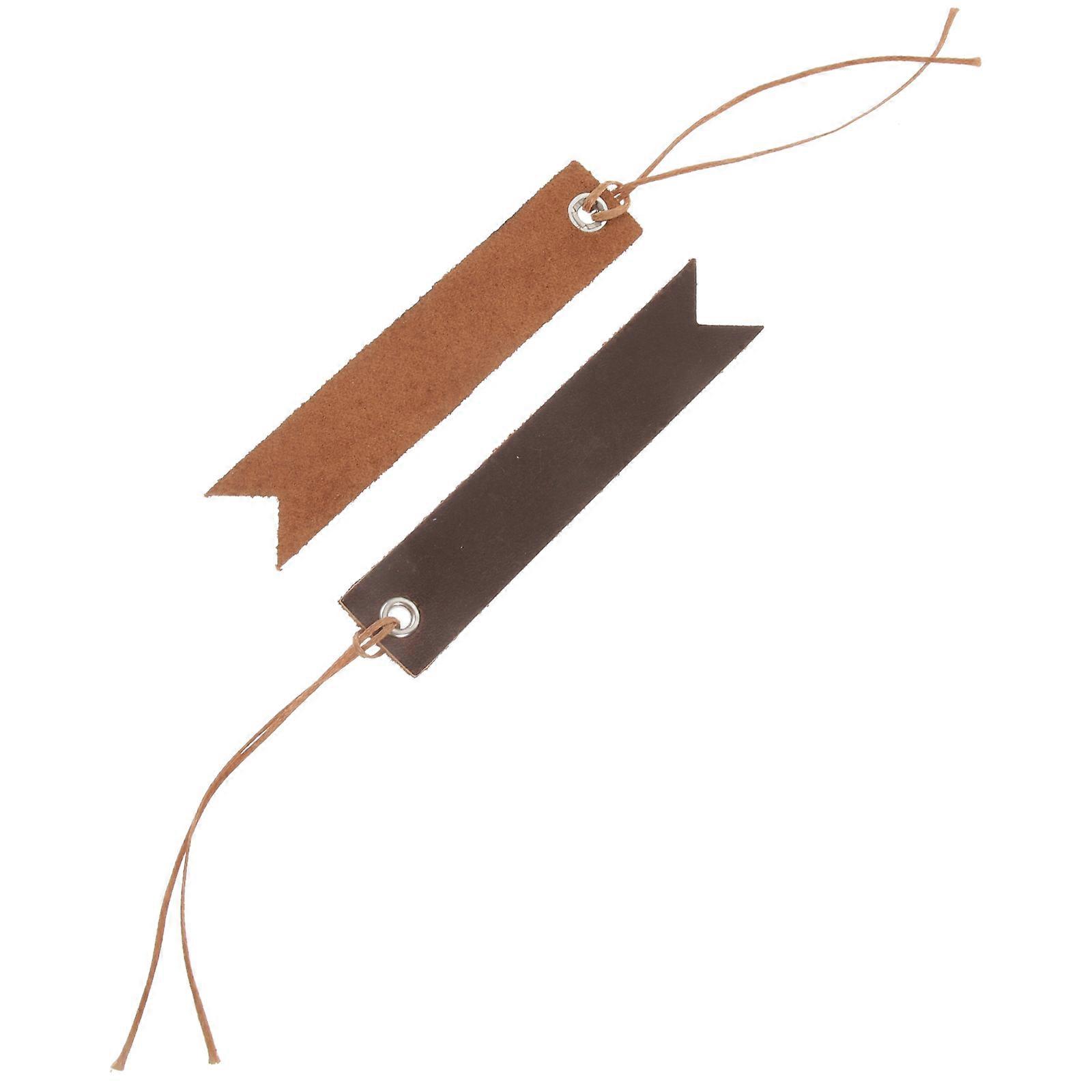 Brown Decorative Bookmark for Reading 6Pcs Corner Marker