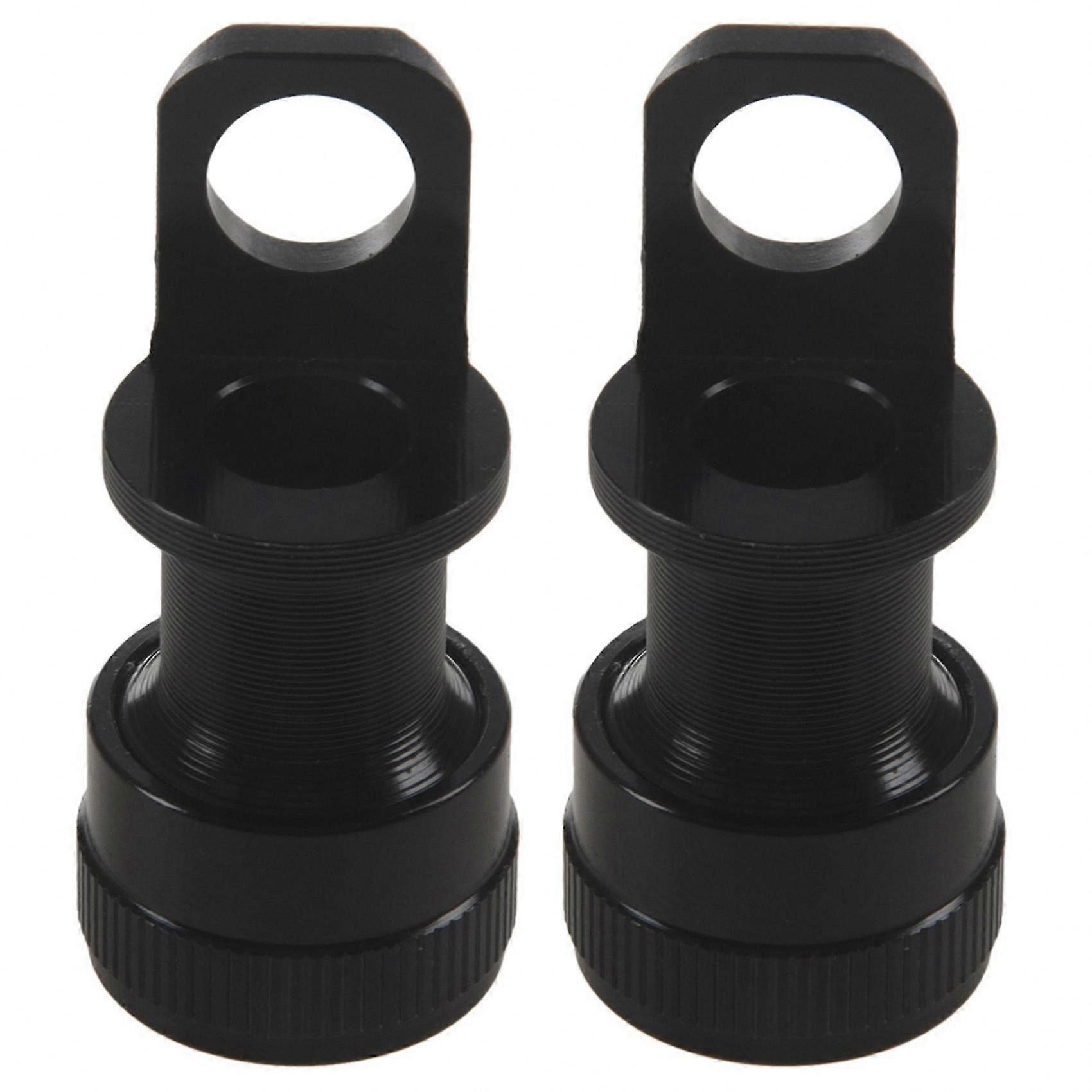 Quick Release Pedal Mount for Foldable Bikes - 2 Pack Ultra Lightweight Holder