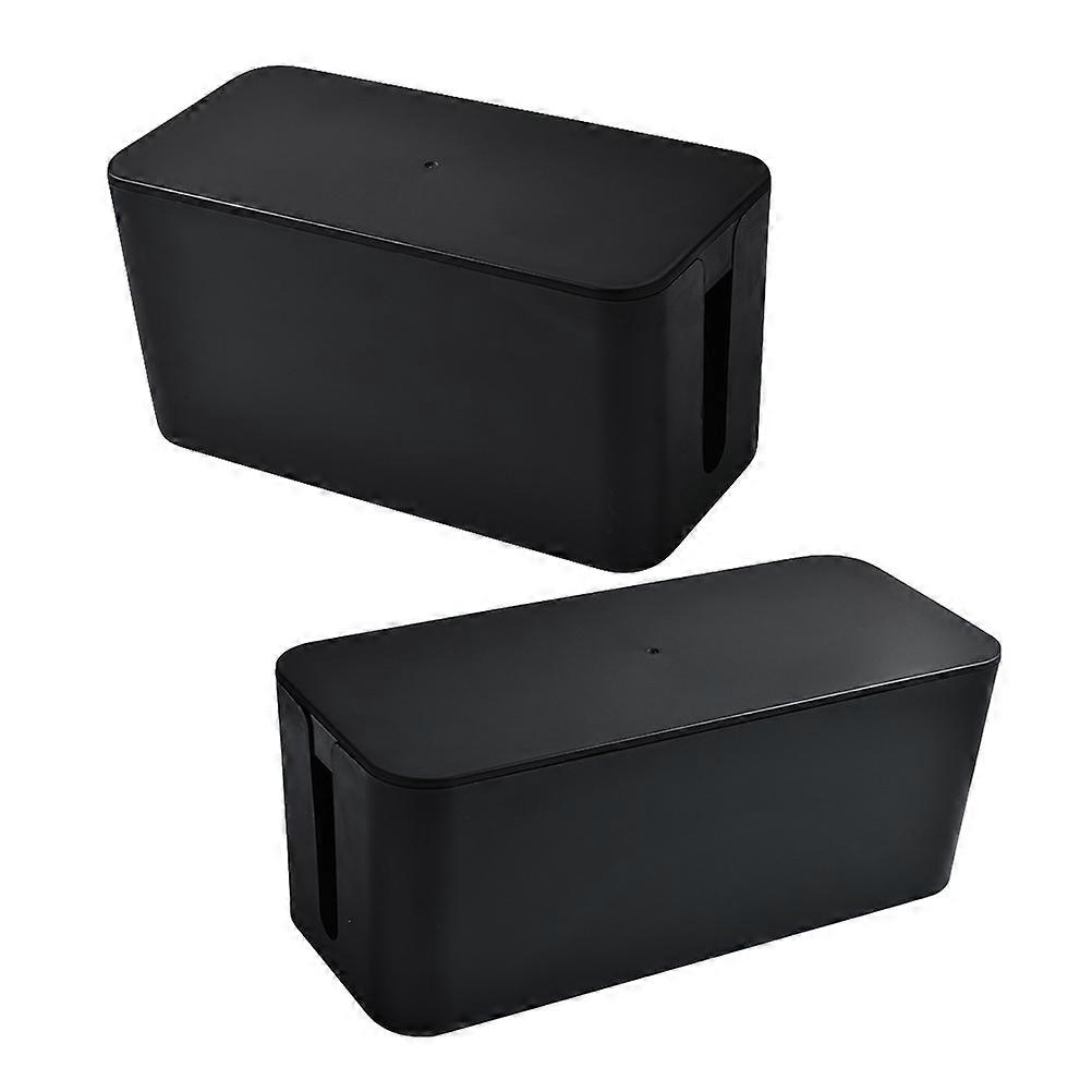 Socket Storage Box Power Line Manager for Home Use 2Pcs Pack