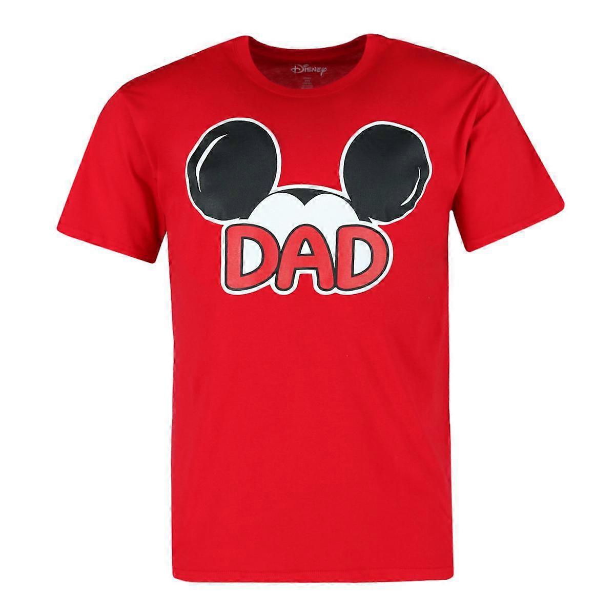 Jerry Leigh  Mickey Mouse Dad Family T-Shirt (Men)