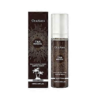 Selvbruningsmousse, UV-bestandig kroppsbrunere, naturlig sommerbrunfarge, 100 ml