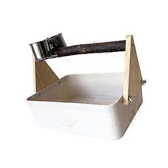 Small Bird Litter Box With Removable Garbage Can For Parakeets Cockatiels And Parrots  XL