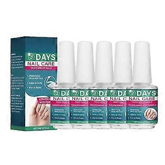 1-5x 3 Days Nail Care - Nails Strengthener for Weak and Damaged Nails, Nail Care Oil with Keratin Amino Acid Formula, Daily Strengthening Nourishment