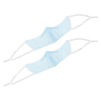 2 pezzi riutilizzabili coprinaso antipolvere scaldanaso invernale per aria fredda e secca protettore nasale per dormire maschera nasale in tessuto non tessuto per dormire