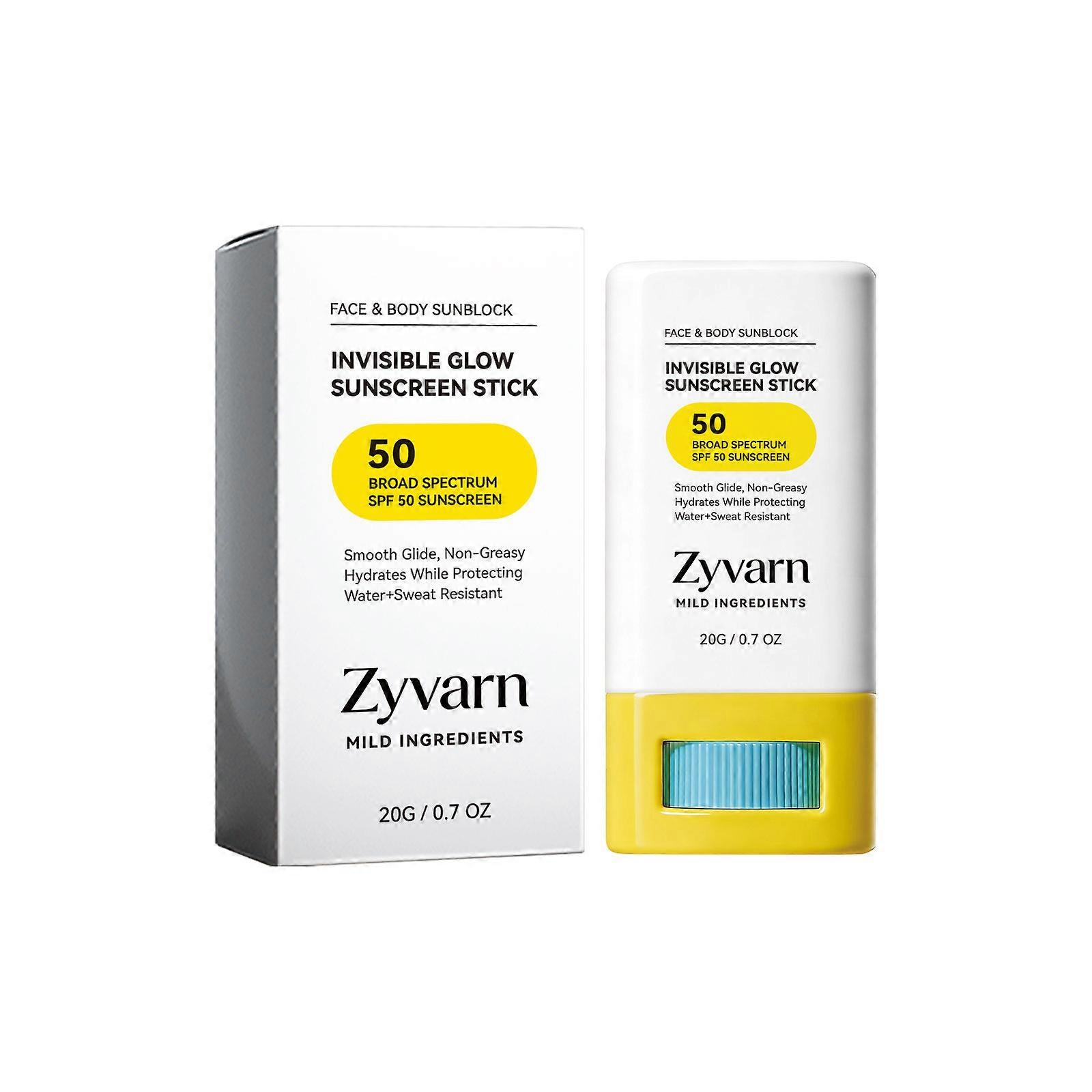 2pcsInvisible Light-Sensing Sunscreen Stick
