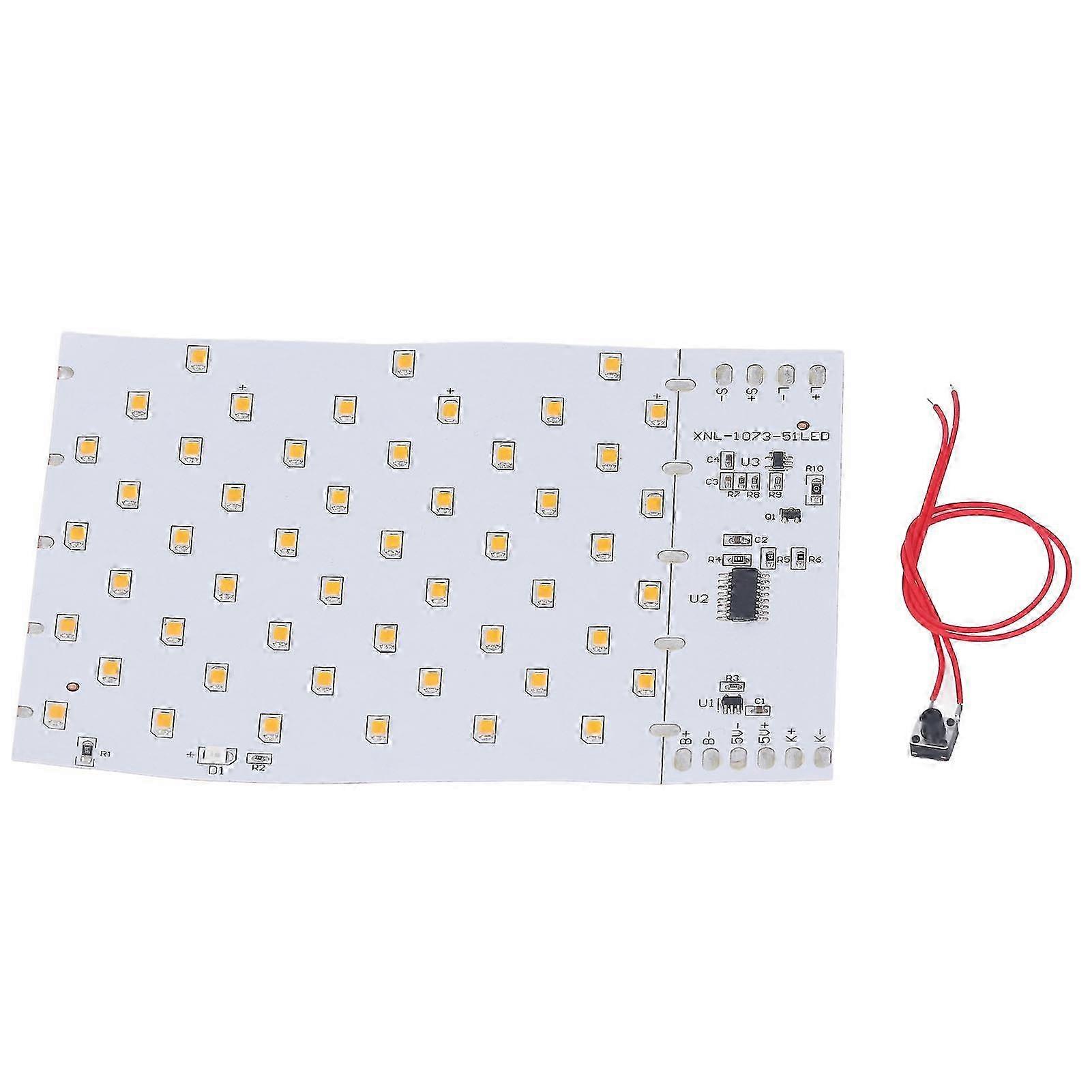 Flexible LED Panel 3 Lighting Modes Light Panel compatible with Solar Simulation Candle Flame Lamp 5?6V