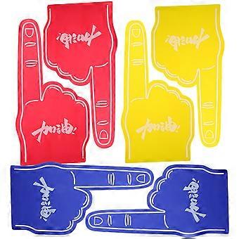6pcs  Foams Finger for Sports Events Sports Party Foams Finger Competitive Events Supplies