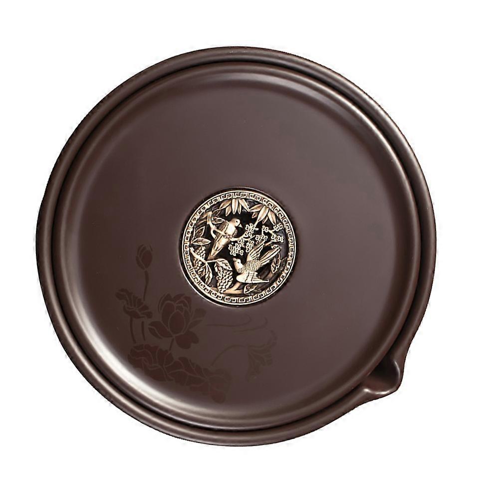 1Pc Chinese Style Tea Serving Tray Practical Tea Tray Teacups Storage Tray