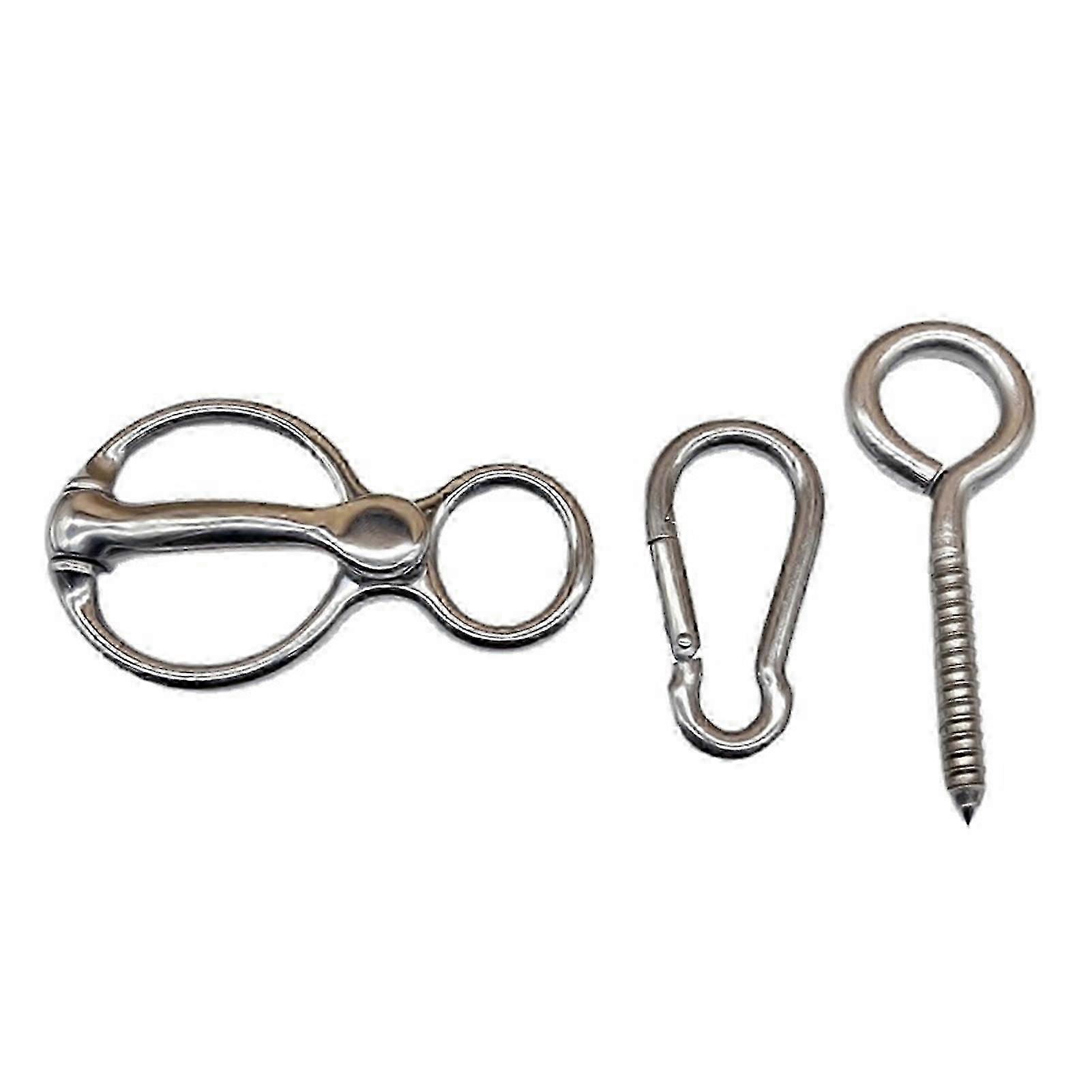 Horse Tack Tethering Accessories 1 Set Rustproof Durable for Training Towing Fixing