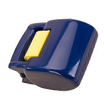 Pince à pelle de ramassage de litière pour animaux de compagnie en plein air Poignée courte pratique Petite pince Outil de nettoyage Approvisionnement pour animaux de compagnie avec sac en plastique (bleu)