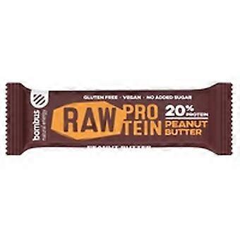 Bombus raw protein peanut butter bar 1 bar of 50g