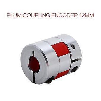 6.35mm x 12mm Flexible Plum Shaft Coupling CNC Stepper Motor Encoder Coupler