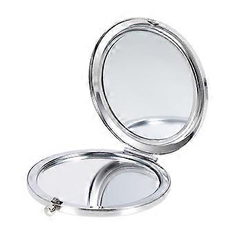 Heat Transfer Makeup Mirror Creative Mirror for Makeup Use Foldable Small