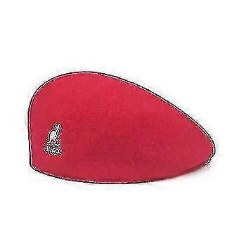 Hommes Femmes Caps Kangourou Béret Artiste Bonnet Chapeau L(58-60CM) rose