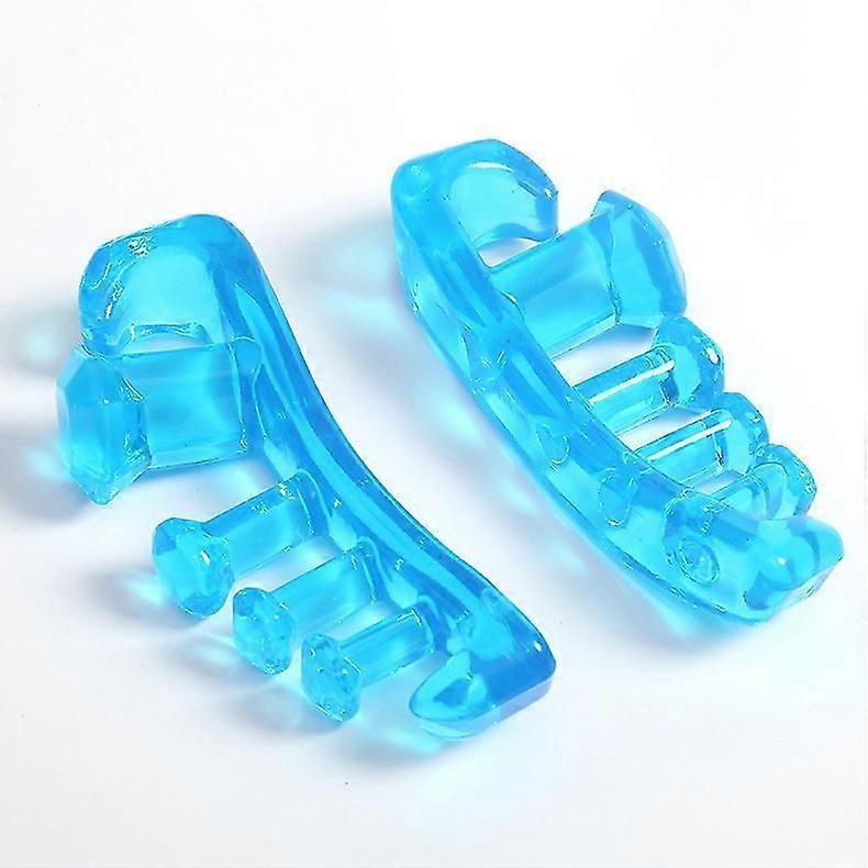 Gel Toe Stretcher & Toe Separator(2 Pcs, Blue)