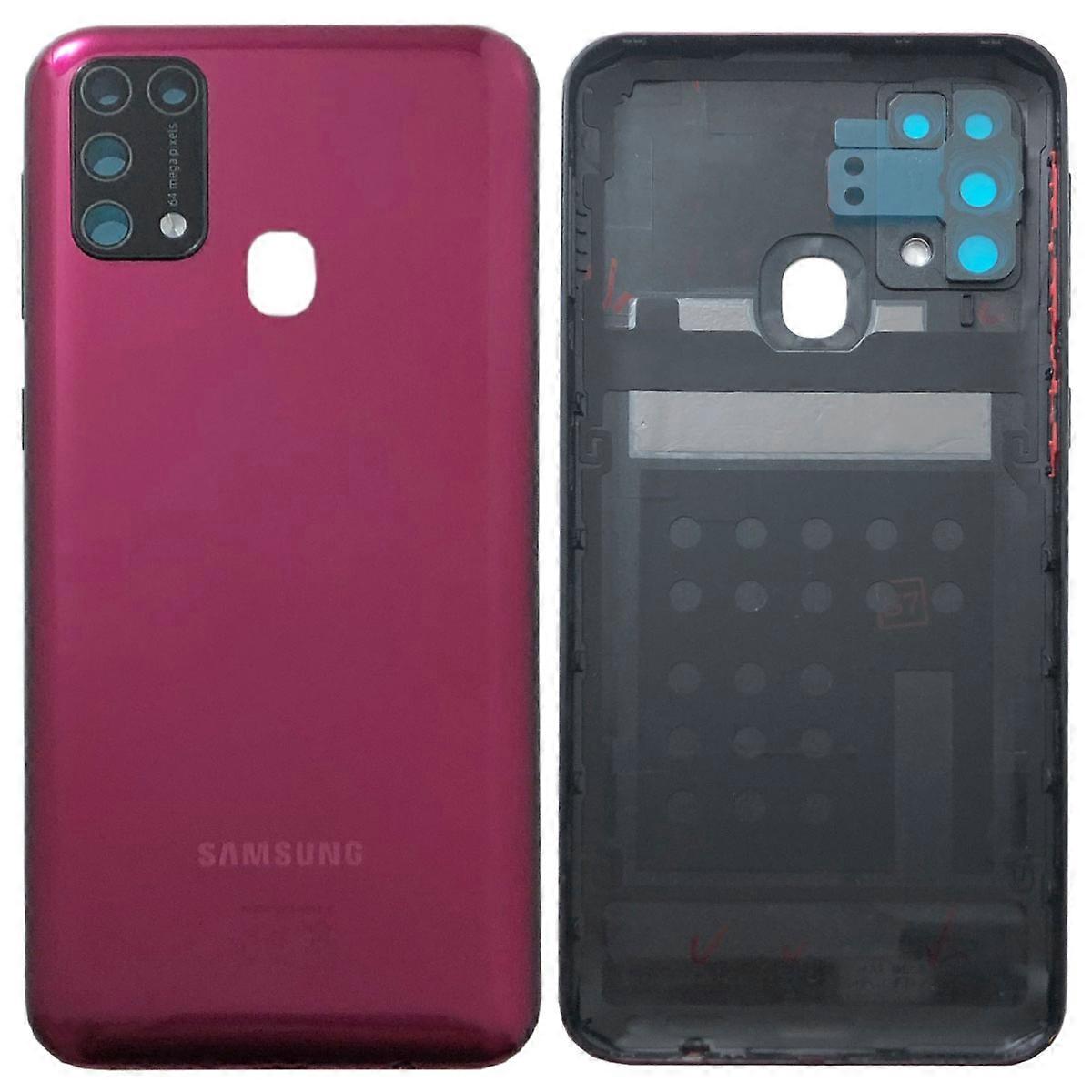 Samsung Battery Cover for Galaxy M31 M315F GH82-22412B Red / Red Replacement