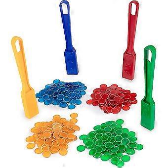 Magnetic Bingo Wands, 4-pack - Bulk For Senior & Family Game Nights - Educational Stem Kits