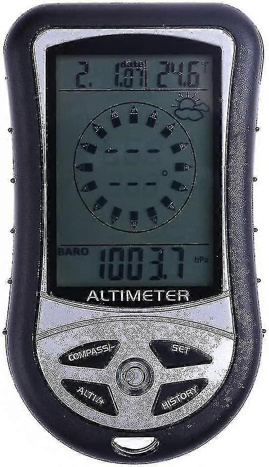 Hoogtemeter Thermometer Barometer Multifunctioneel Kompas, V