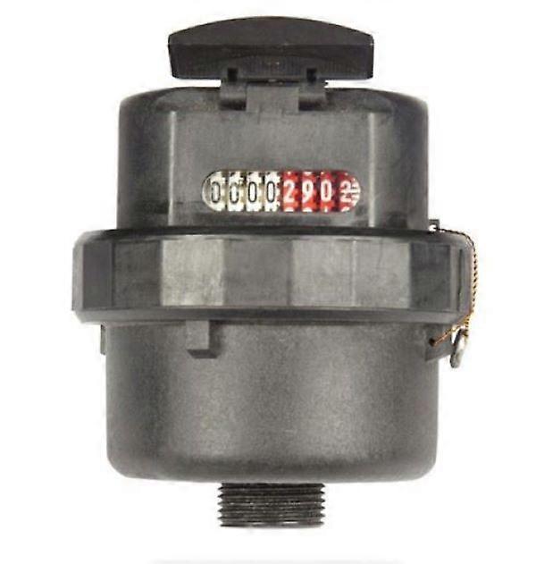 Water Meter 20 mm Piston Type Plastic