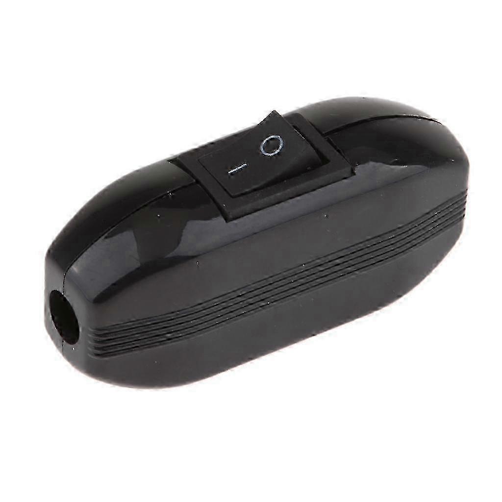 6A / 250 Lamp Lighting Light Rocker Through Switch For Cable