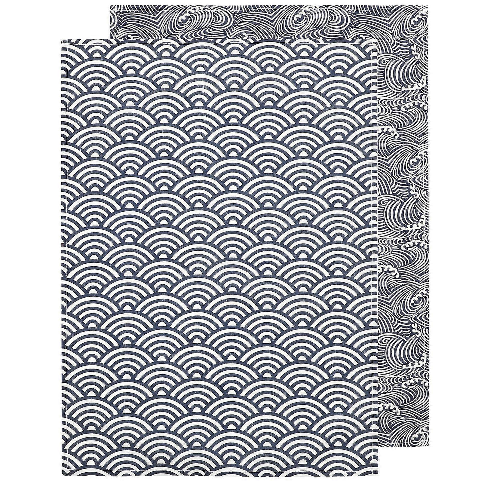 Japanese Design Table Cloth Rectangle Tablecloths for Decoration 8Pcs Pack