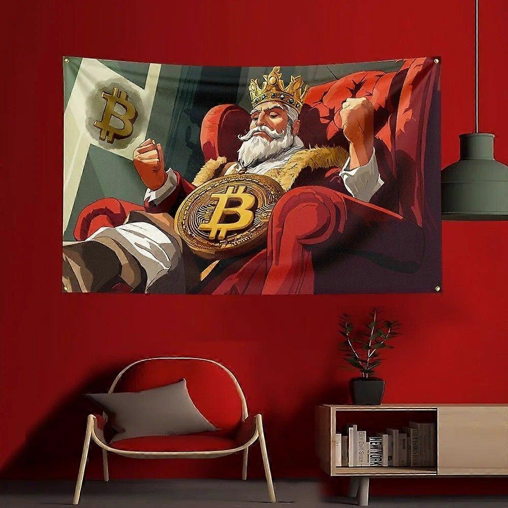 Bitcoin Dogecoin Flag BANNER ED-0719