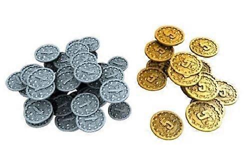 Nucleum Metal Coins Board Game Accessory