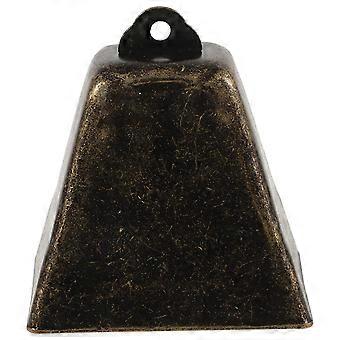 Dark Brown Cow Bell Mini Bell for Decor Dog Collar Metal