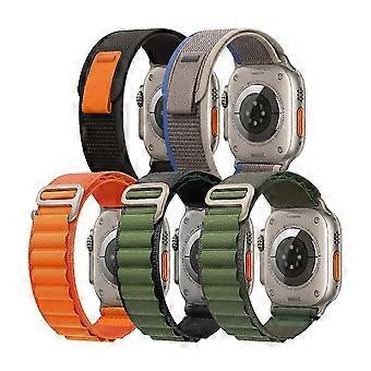 5 Pack Band Strap for Ultra Band 49Mm 45Mm 44Mm 42Mm , Trail Loop Nylon Sport Band for Series 8 7