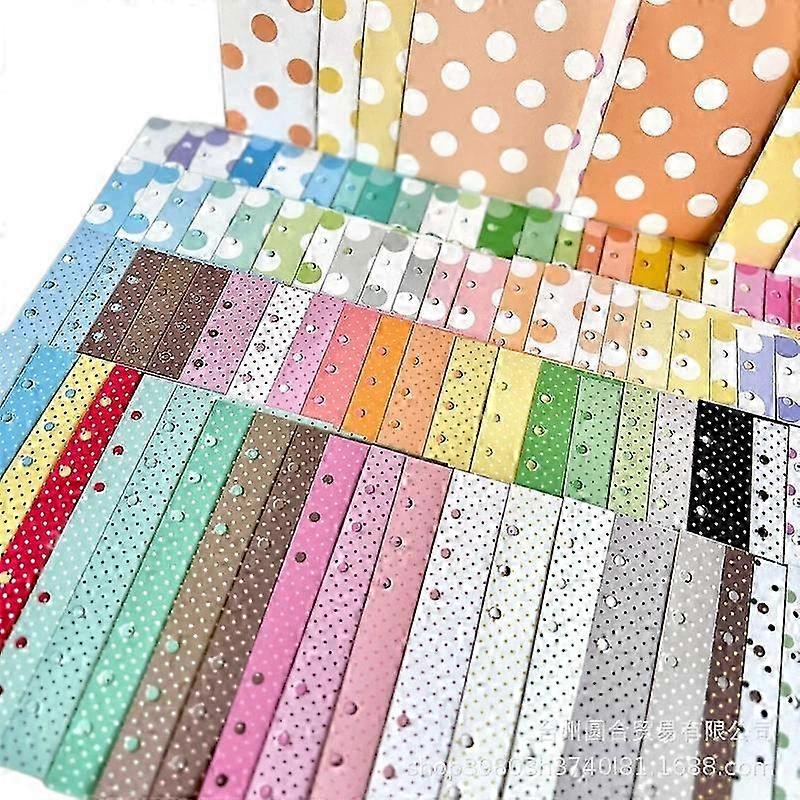 100pc A6 Wave Edge Refill Paper