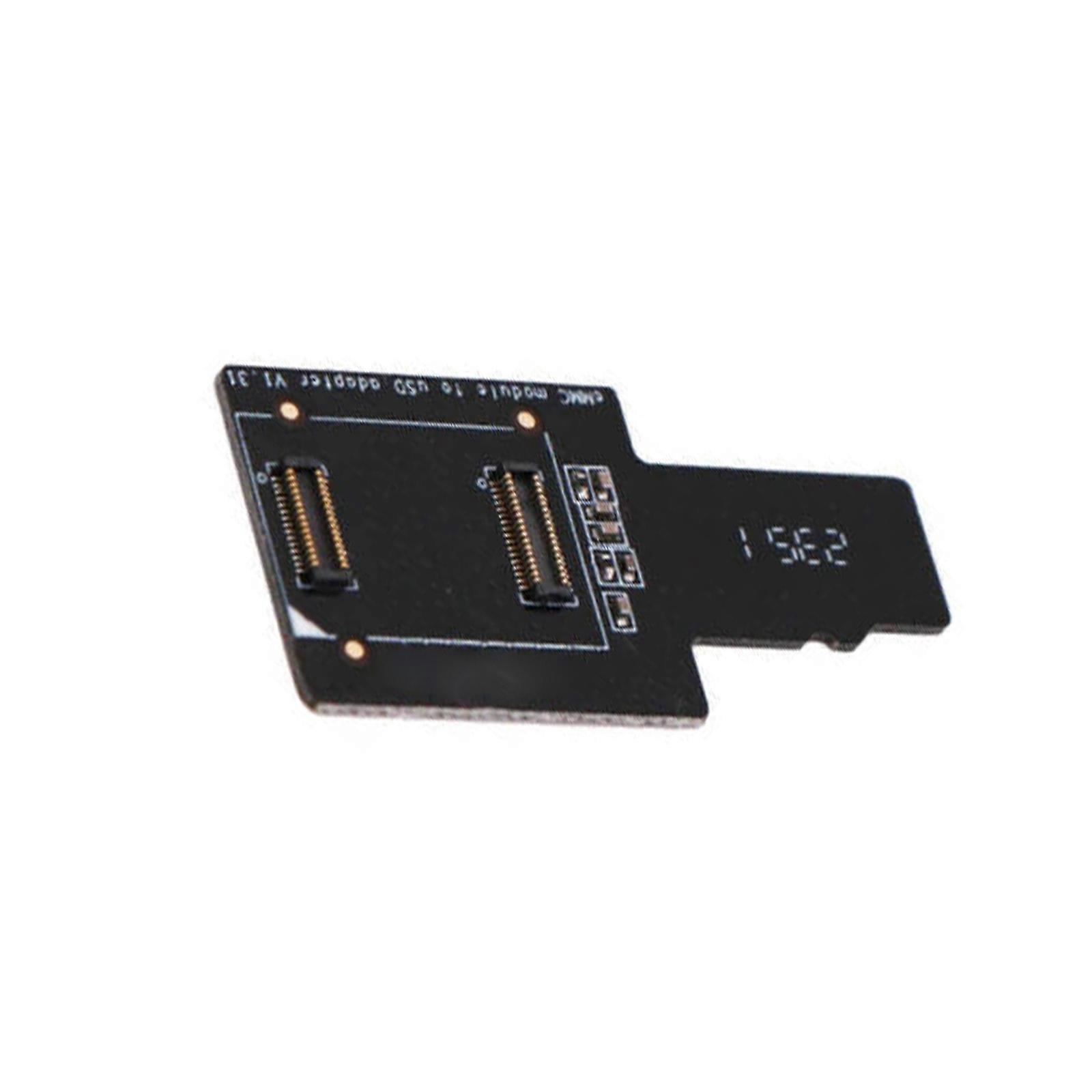 Card-Style eMMC Writing Board for Technical Diagnostics, Small Circuit Board for Development Use, System File Loading and Lab Testing Multicolor