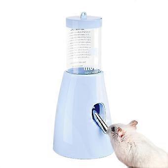 Hamsteripullo - 80 ml:n avoinpohjainen vesipullo jalustalla pienille eläimille, ihanteellinen sisäkäyttöön, asuntolaan ja olohuoneeseen