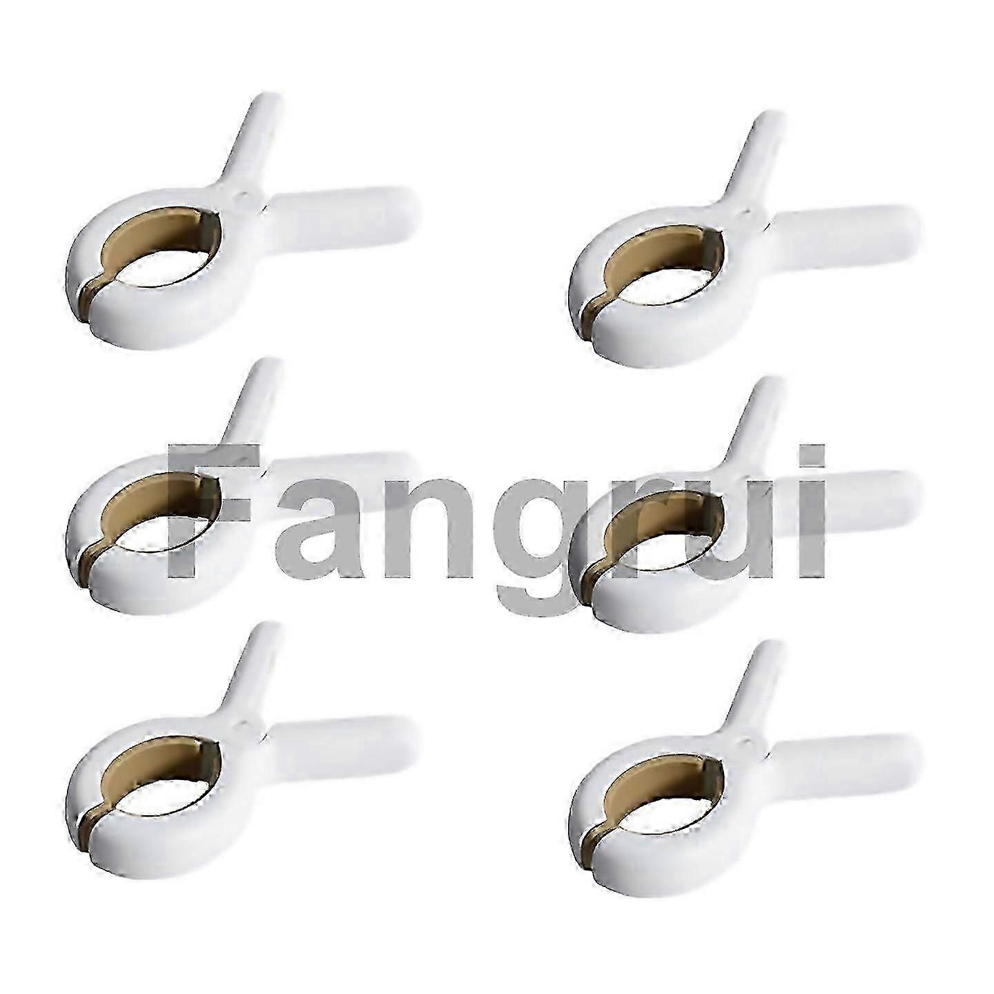 6pcs Yellow Windproof Heavy Duty Large Clothespins