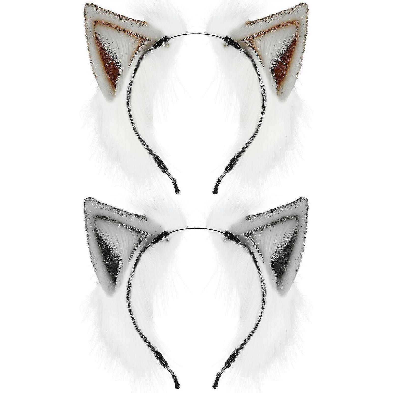 10Pcs Simulation Animal Ears Headwear for Cosplay Use