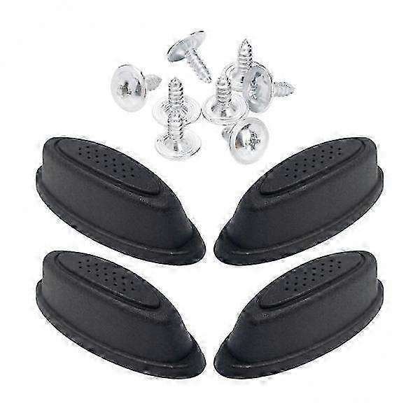 Noise-Reducing Suitcase Foot Pads
