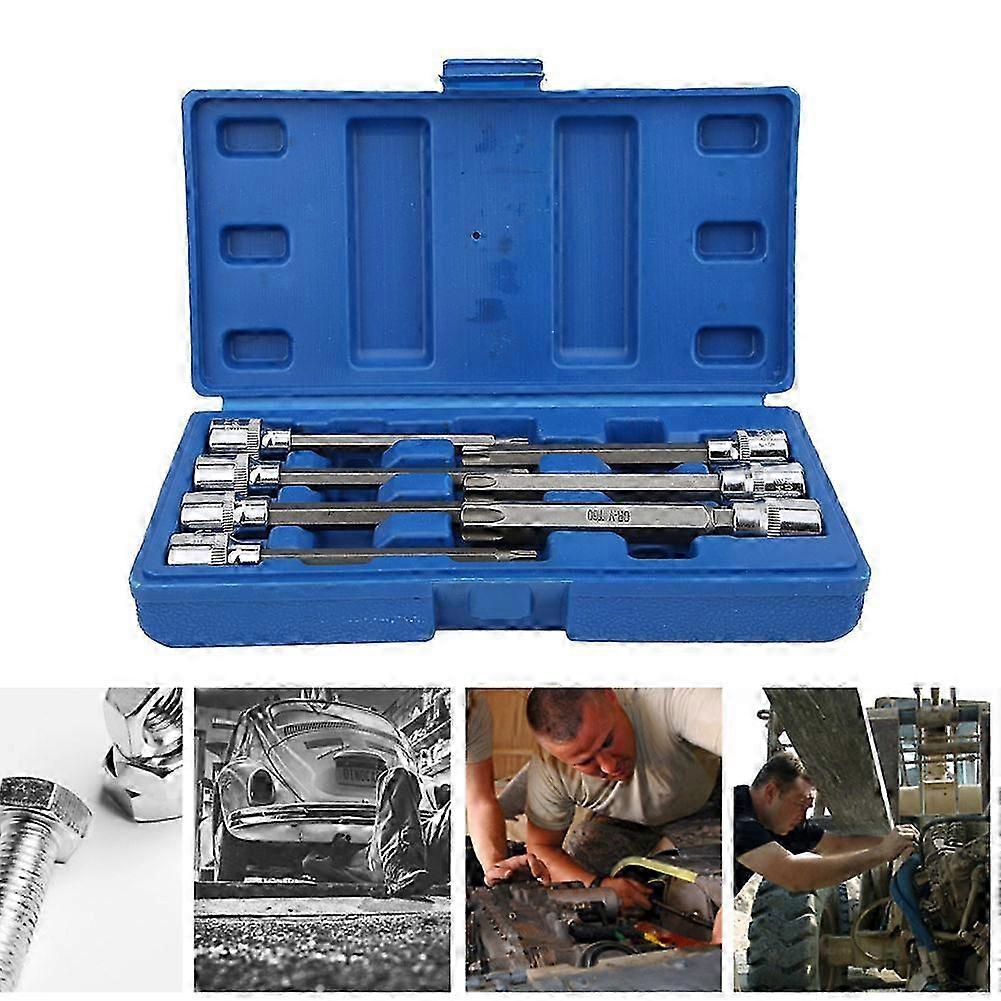 7pc Bayonet-Lock Hex Socket Set